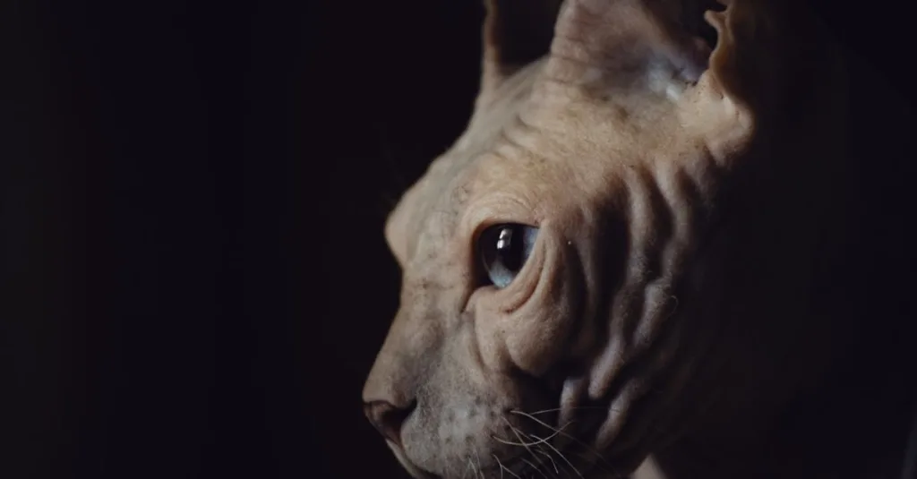 découvrez le chat donskoy, une race sans poils unique, connue pour son tempérament affectueux et sa nature sociable. parfait pour les amateurs de chats atypiques et câlins.